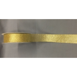 Luster Ribbon Gold 1" 25y.